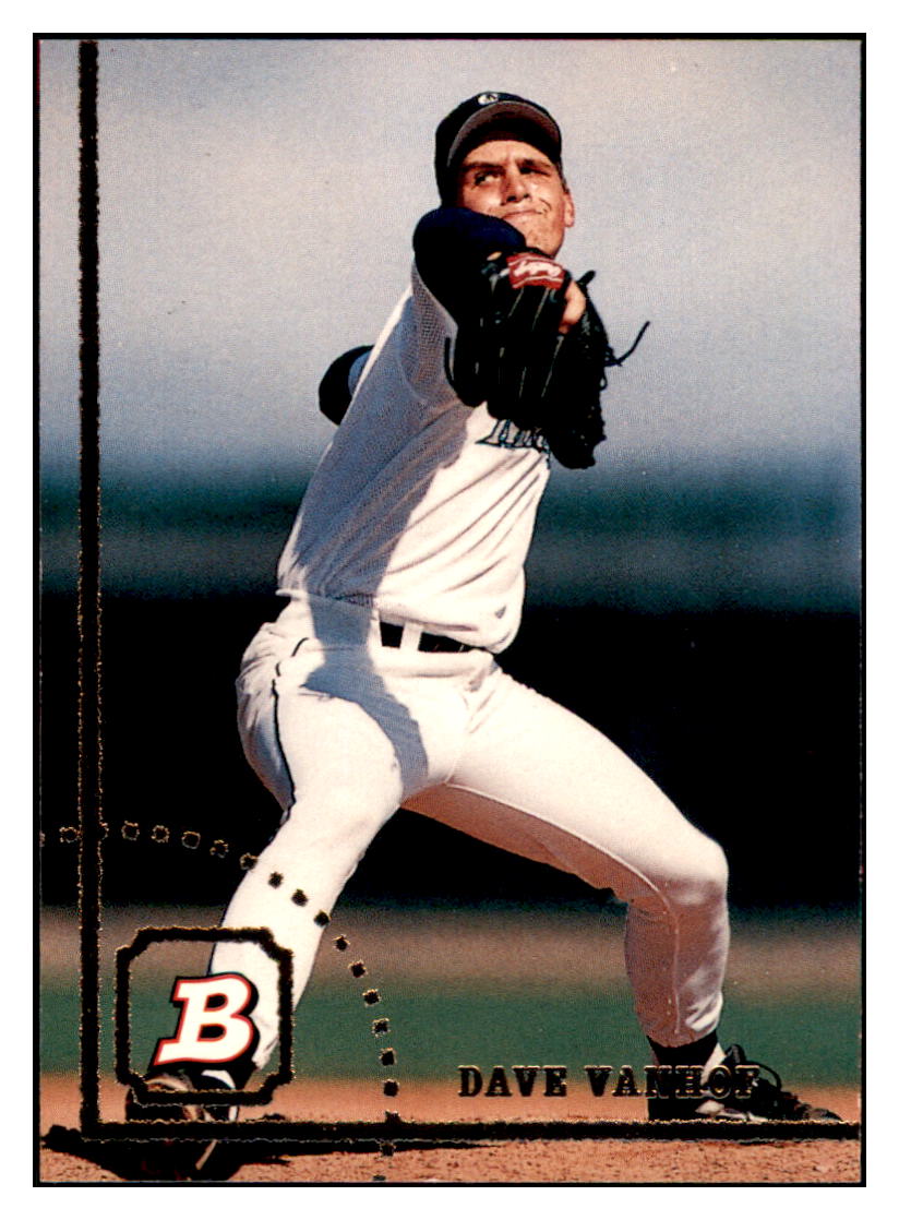 1994 Bowman Dave Vanhof   RC Seattle Mariners Baseball Card BOWV3 simple Xclusive Collectibles   