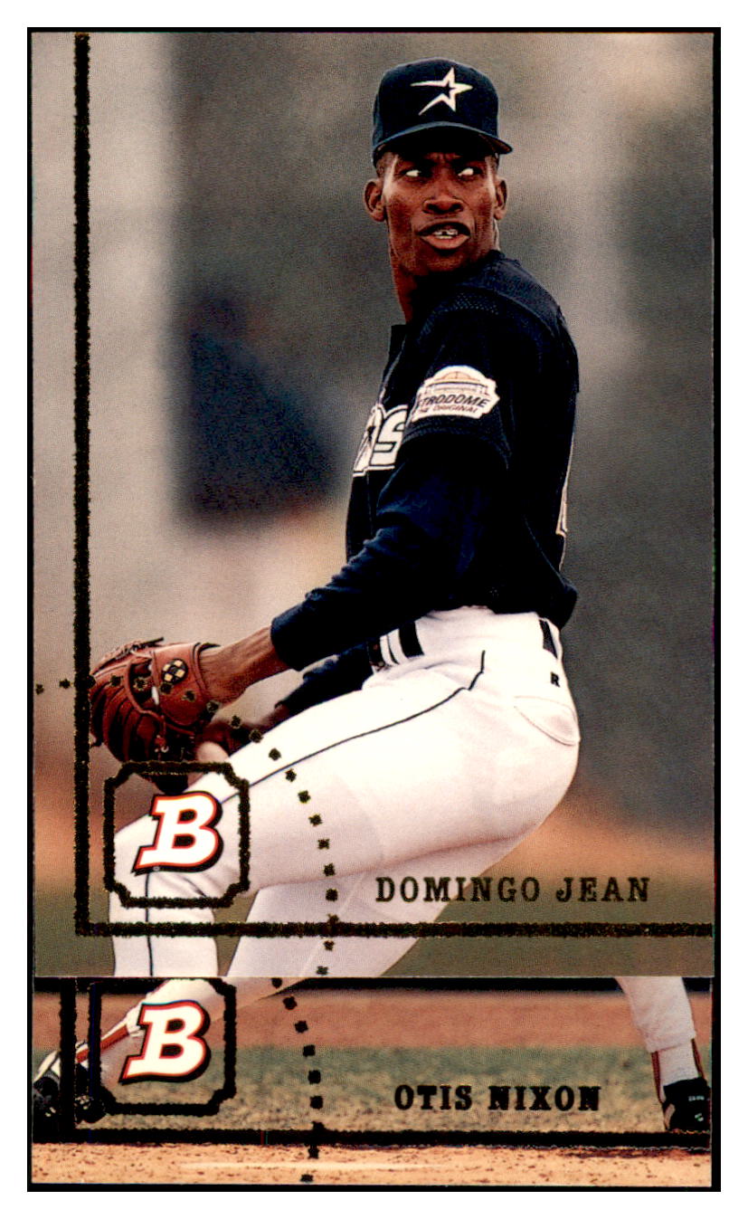 1994 Bowman Domingo
  Jean   Houston Astros Baseball Card
  BOWV3 simple Xclusive Collectibles   