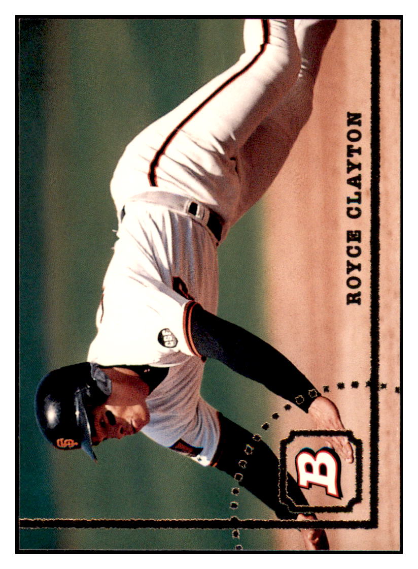 1994 Bowman Royce
  Clayton   San Francisco Giants Baseball
  Card BOWV3 simple Xclusive Collectibles   