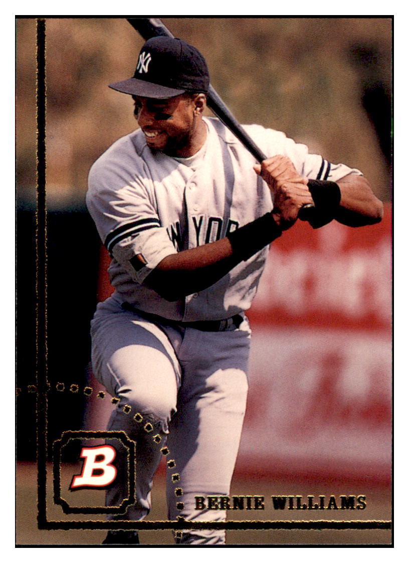 1994 Bowman Bernie
  Williams   New York Yankees Baseball
  Card BOWV3 simple Xclusive Collectibles   