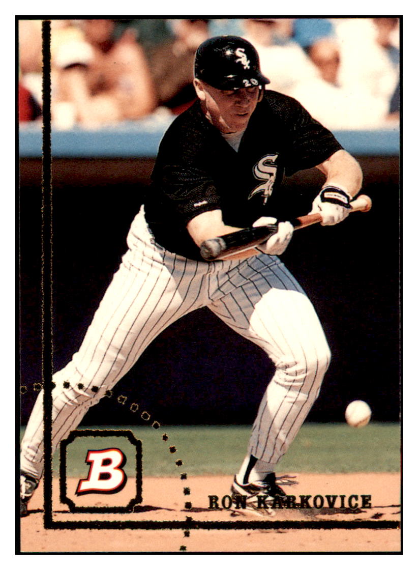 1994 Bowman Ron
  Karkovice   Chicago White Sox Baseball
  Card BOWV3 simple Xclusive Collectibles   