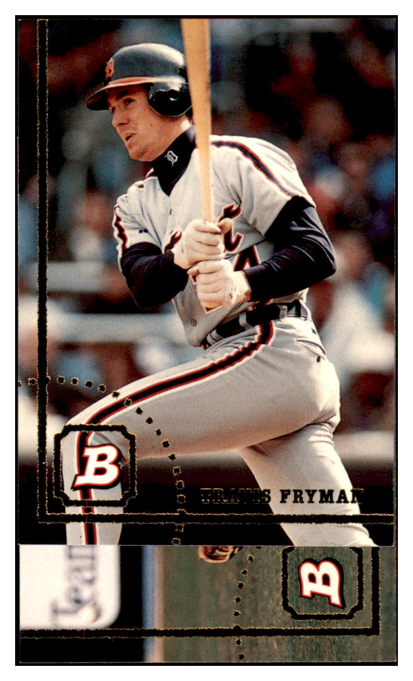 1994 Bowman Travis
  Fryman   Detroit Tigers Baseball Card
  BOWV3 simple Xclusive Collectibles   
