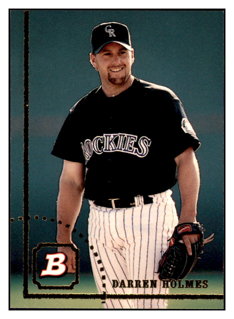 1994 Bowman Darren
  Holmes   Colorado Rockies Baseball Card
  BOWV3 simple Xclusive Collectibles   