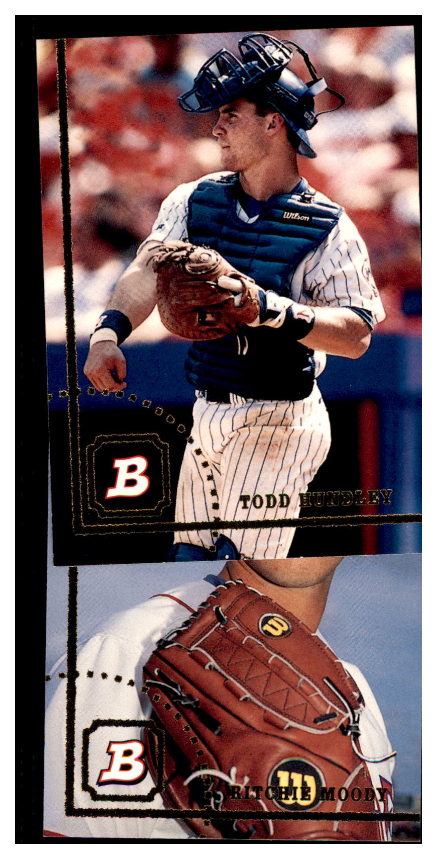 1994 Bowman Todd
  Hundley   New York Mets Baseball Card
  BOWV3 simple Xclusive Collectibles   