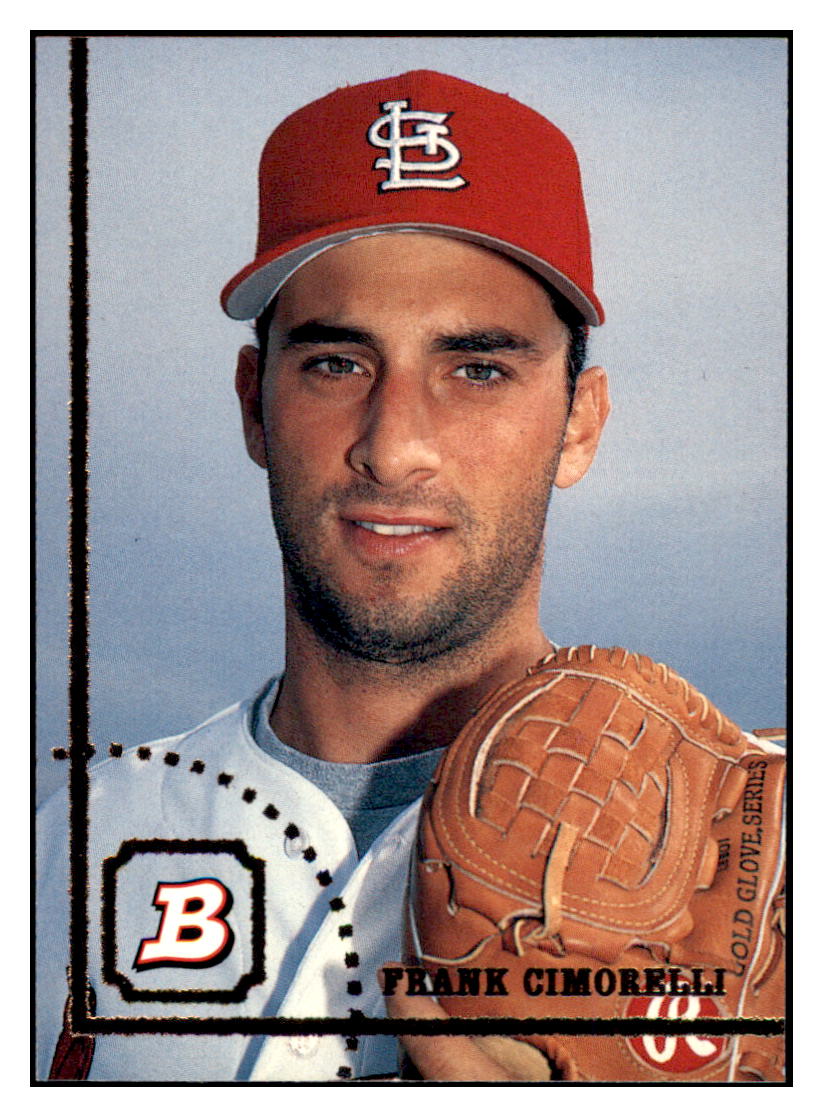 1994 Bowman Frank
  Cimorelli   RC St. Louis Cardinals
  Baseball Card BOWV3 simple Xclusive Collectibles   