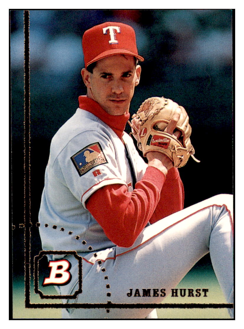 1994 Bowman James Hurst   RC Texas Rangers Baseball Card BOWV3 simple Xclusive Collectibles   