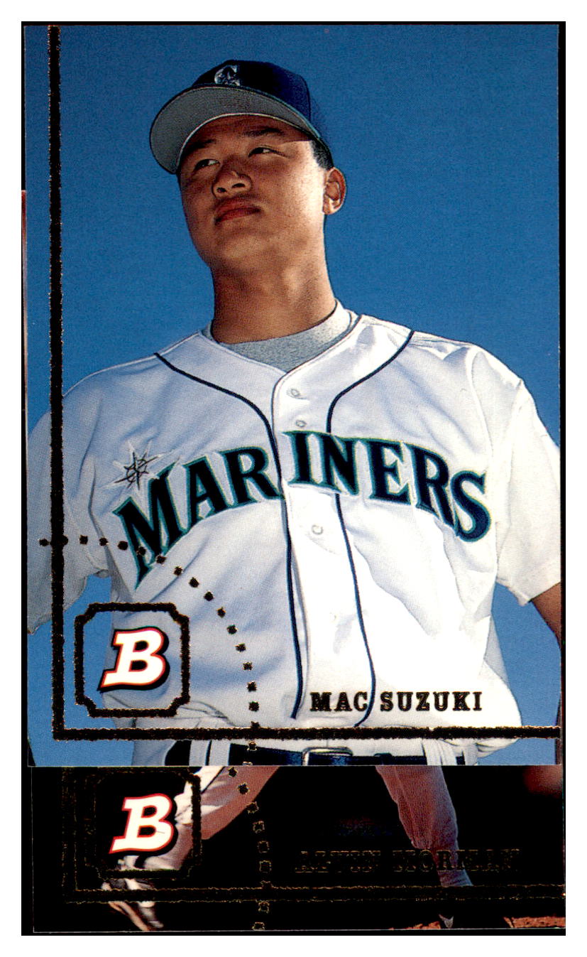 1994 Bowman Mac Suzuki RC Seattle Mariners Baseball Card BOWV3 simple Xclusive Collectibles   