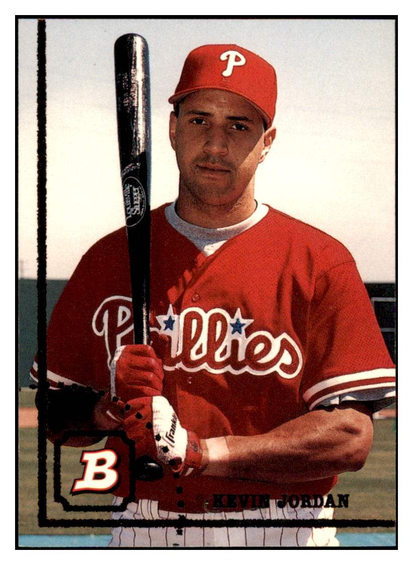1994 Bowman Kevin
  Jordan   RC Philadelphia Phillies
  Baseball Card BOWV3 simple Xclusive Collectibles   