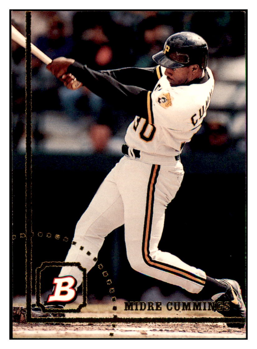 1994 Bowman Midre
  Cummings   Pittsburgh Pirates Baseball
  Card BOWV3 simple Xclusive Collectibles   