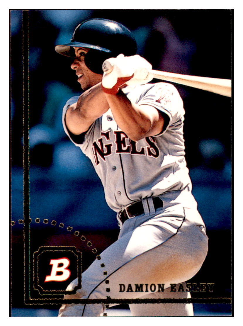 1994 Bowman Damion
  Easley   California Angels Baseball
  Card BOWV3 simple Xclusive Collectibles   
