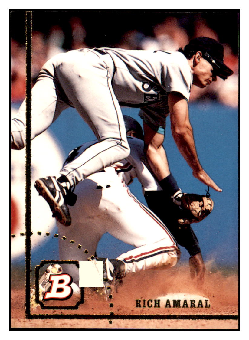 1994 Bowman Rich Amaral   Seattle Mariners Baseball Card BOWV3 simple Xclusive Collectibles   