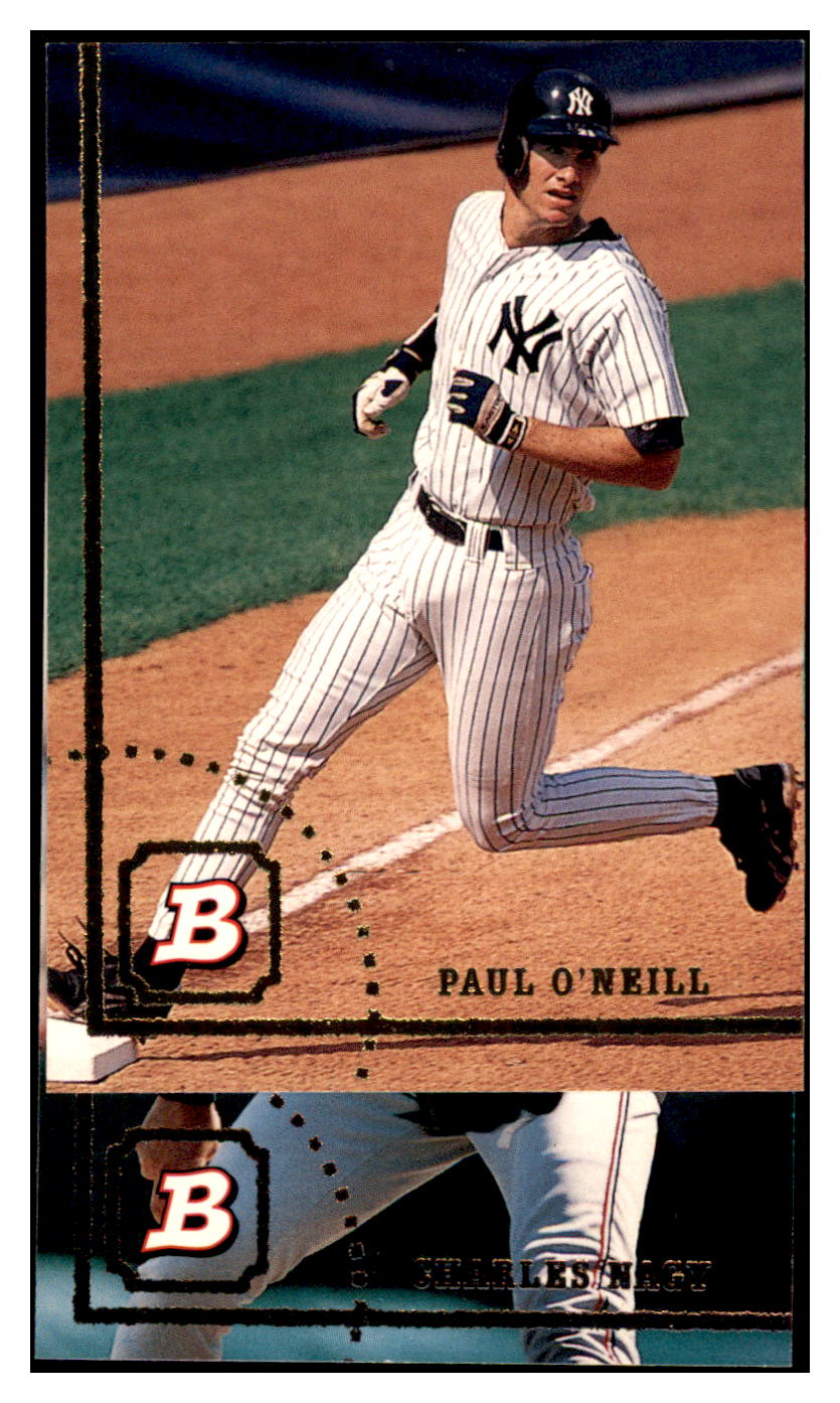 1994 Bowman Paul
  O'Neill   New York Yankees Baseball
  Card BOWV3 simple Xclusive Collectibles   