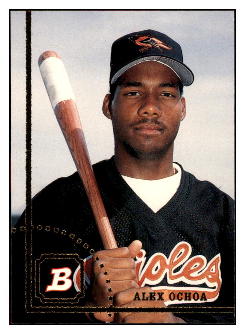 1994 Bowman Alex Ochoa   Baltimore Orioles Baseball Card BOWV3 simple Xclusive Collectibles   