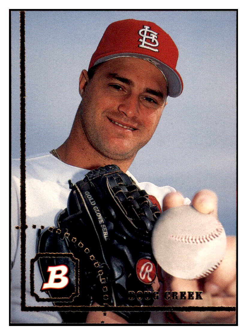 1994 Bowman Doug Creek   RC St. Louis Cardinals Baseball Card BOWV3 simple Xclusive Collectibles   