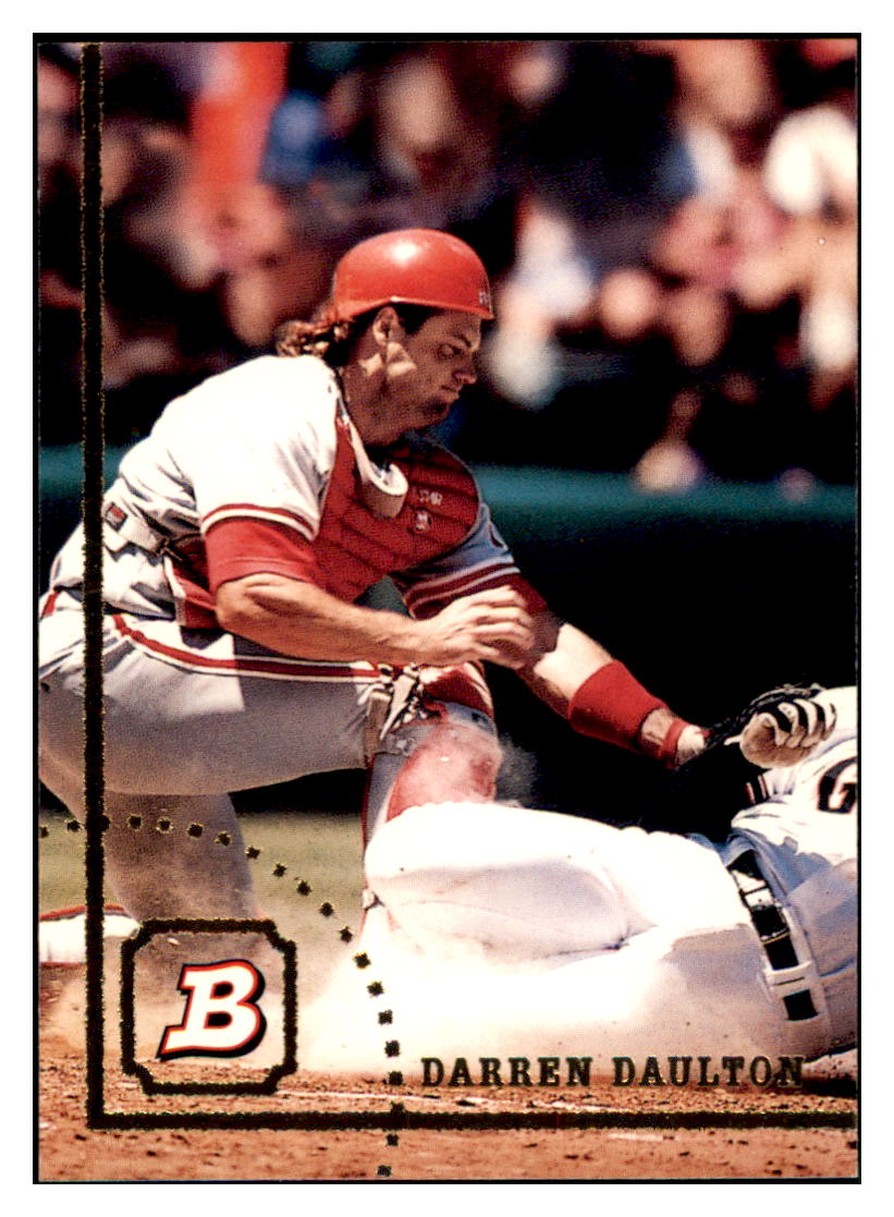 1994 Bowman Darren
  Daulton   Philadelphia Phillies
  Baseball Card BOWV3 simple Xclusive Collectibles   