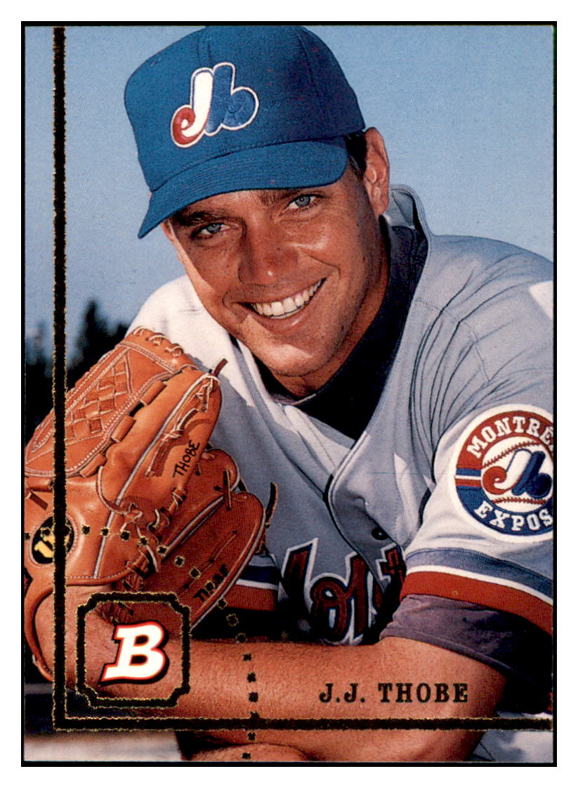 1994 Bowman J.J. Thobe   RC Montreal Expos Baseball Card BOWV3 simple Xclusive Collectibles   
