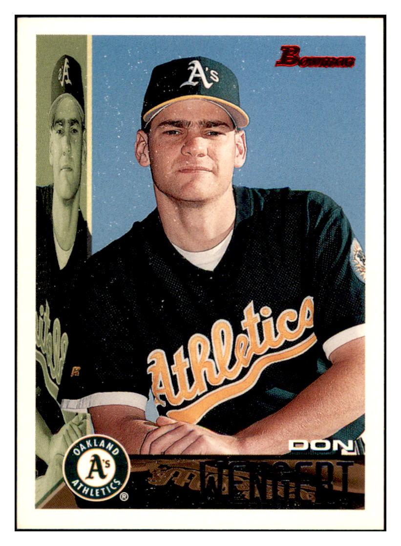 1995 Bowman Don Wengert   Oakland Athletics Baseball Card BOWV3 simple Xclusive Collectibles   