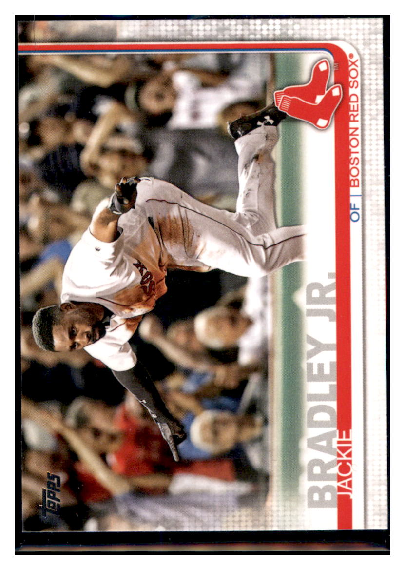 2019
 Topps Jackie Bradley Jr. Boston Red Sox Baseball Card NMBU1_1a simple Xclusive Collectibles   