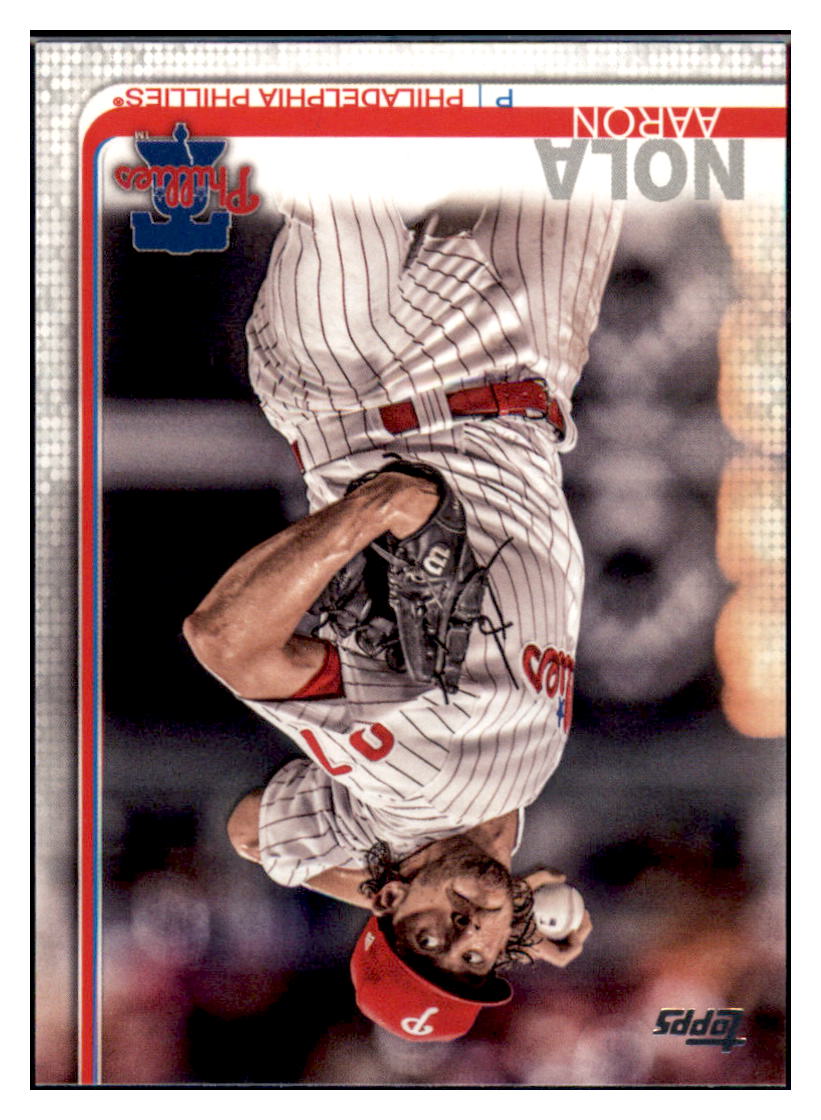 2019 Topps Aaron Nola Philadelphia Phillies Baseball Card NMBU1 simple Xclusive Collectibles   
