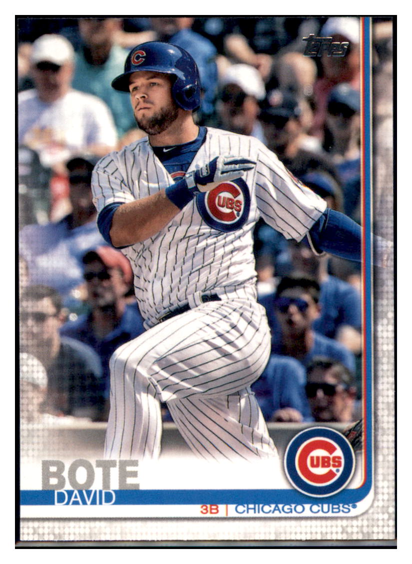 2019 Topps David Bote Chicago Cubs Baseball Card NMBU1 simple Xclusive Collectibles   