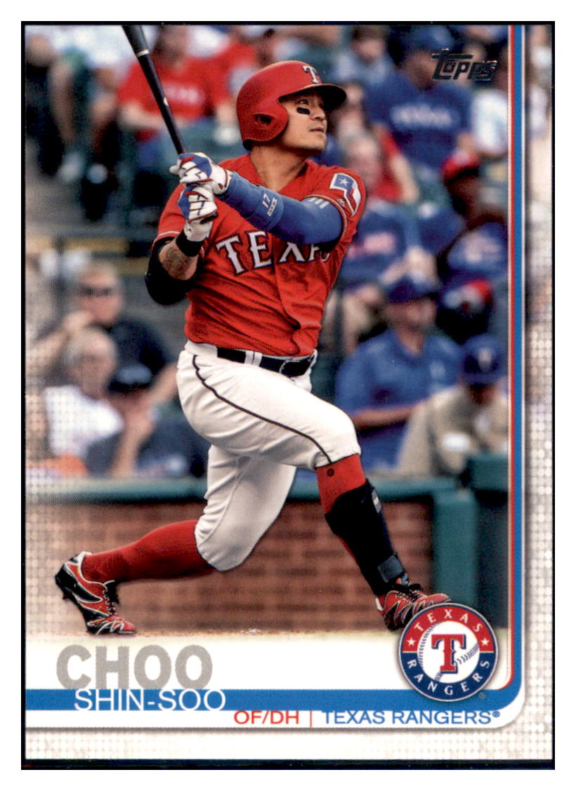 2019 Topps Shin-Soo
 Choo Texas Rangers Baseball Card NMBU1 simple Xclusive Collectibles   