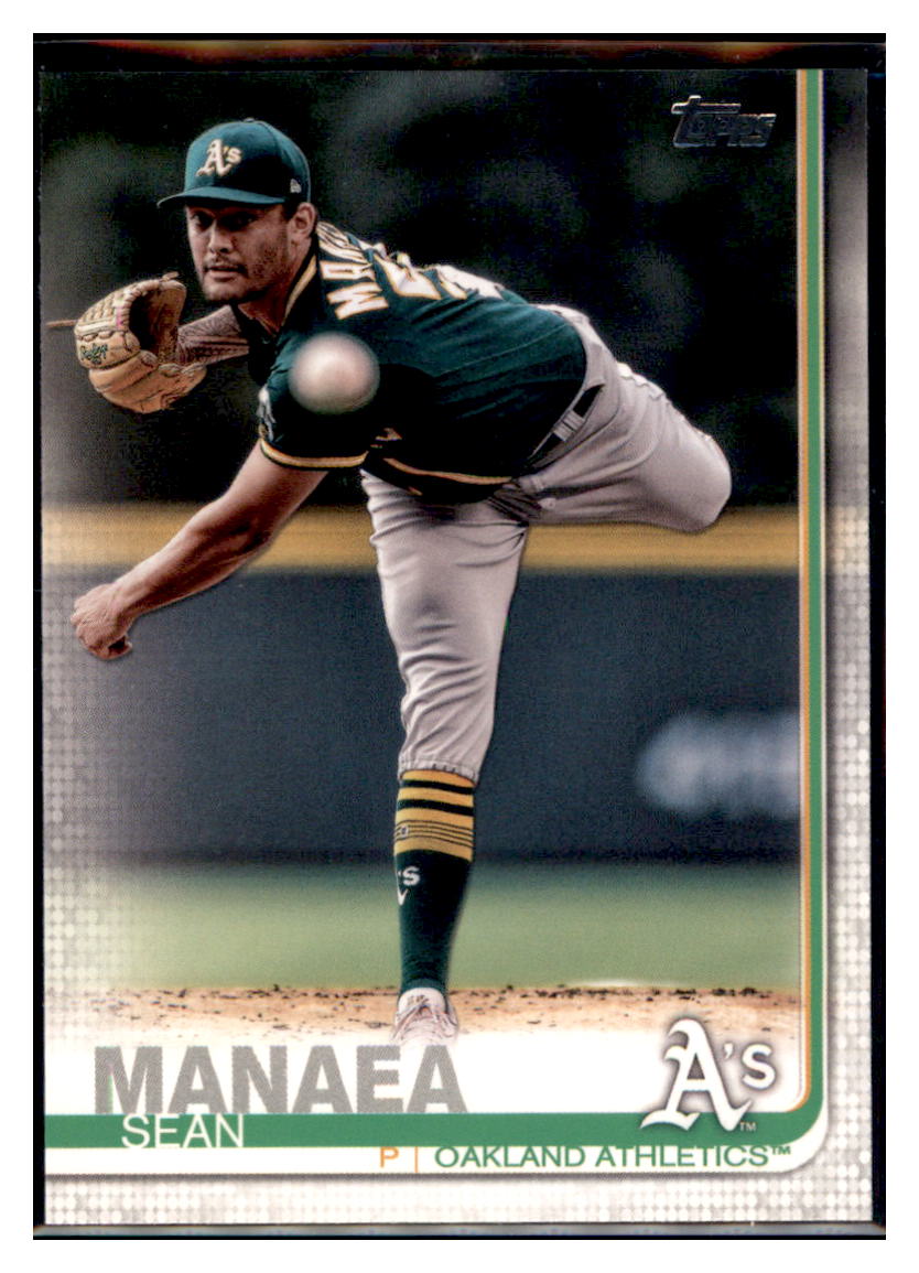 2019 Topps Sean Manaea Oakland Athletics Baseball Card NMBU1 simple Xclusive Collectibles   