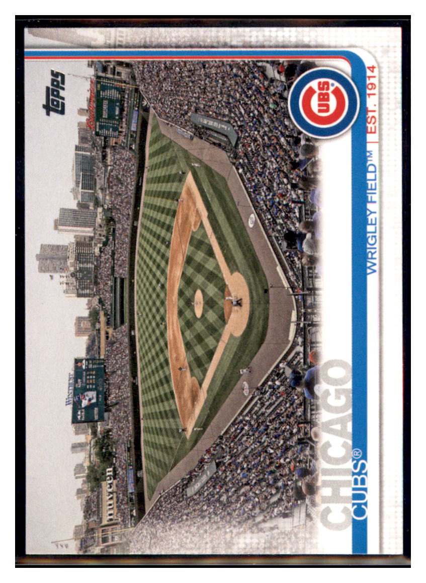 2019 Topps Wrigley
 Field STAD, TC Chicago Cubs Baseball Card NMBU1_1b simple Xclusive Collectibles   