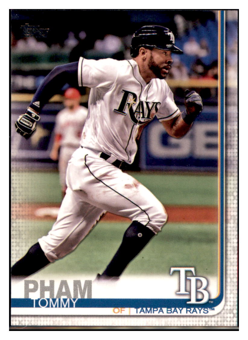 2019 Topps Tommy Pham Tampa Bay Rays Baseball Card NMBU1_1a simple Xclusive Collectibles   
