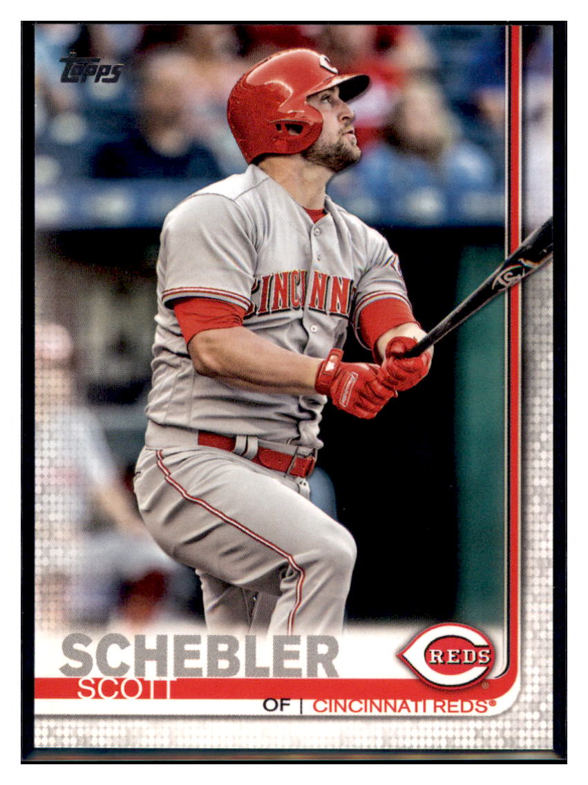 2019 Topps Scott Schebler Cincinnati Reds Baseball Card NMBU1 simple Xclusive Collectibles   