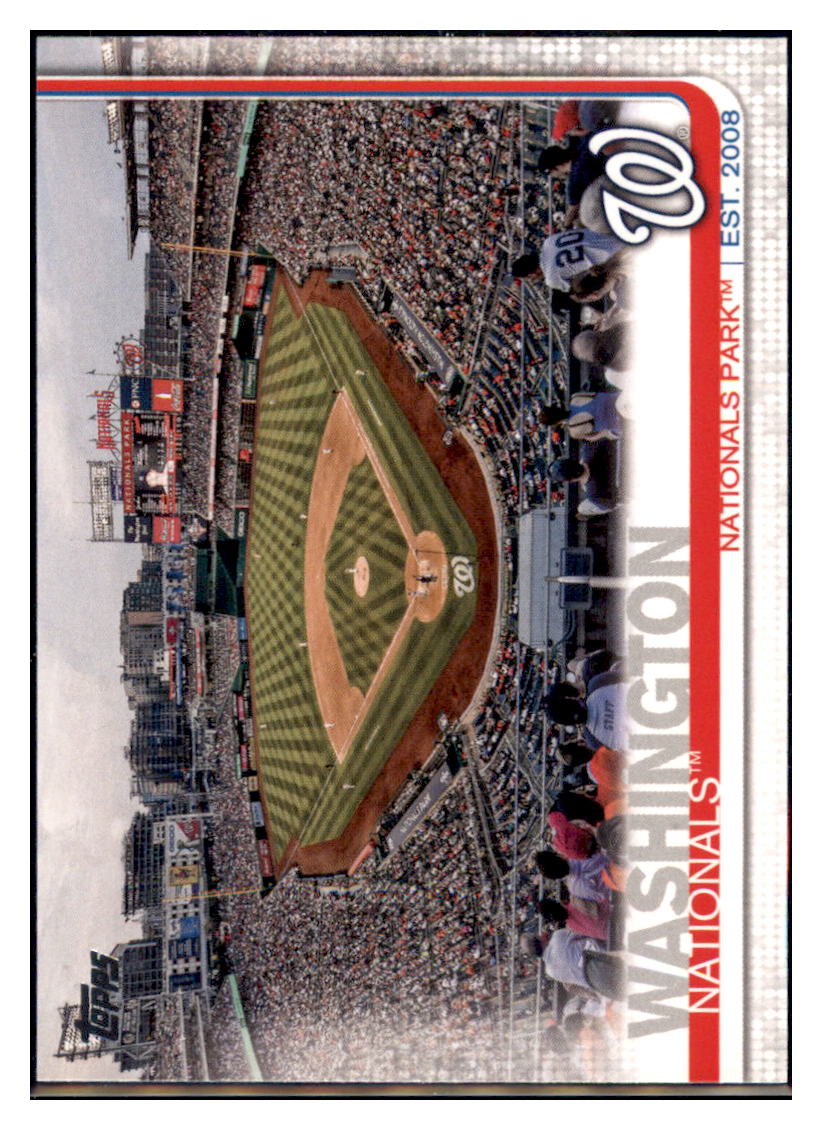 2019 Topps Nationals Park
 150th Anniversary STAD, TC Washington Nationals Baseball Card NMBU1 simple Xclusive Collectibles   