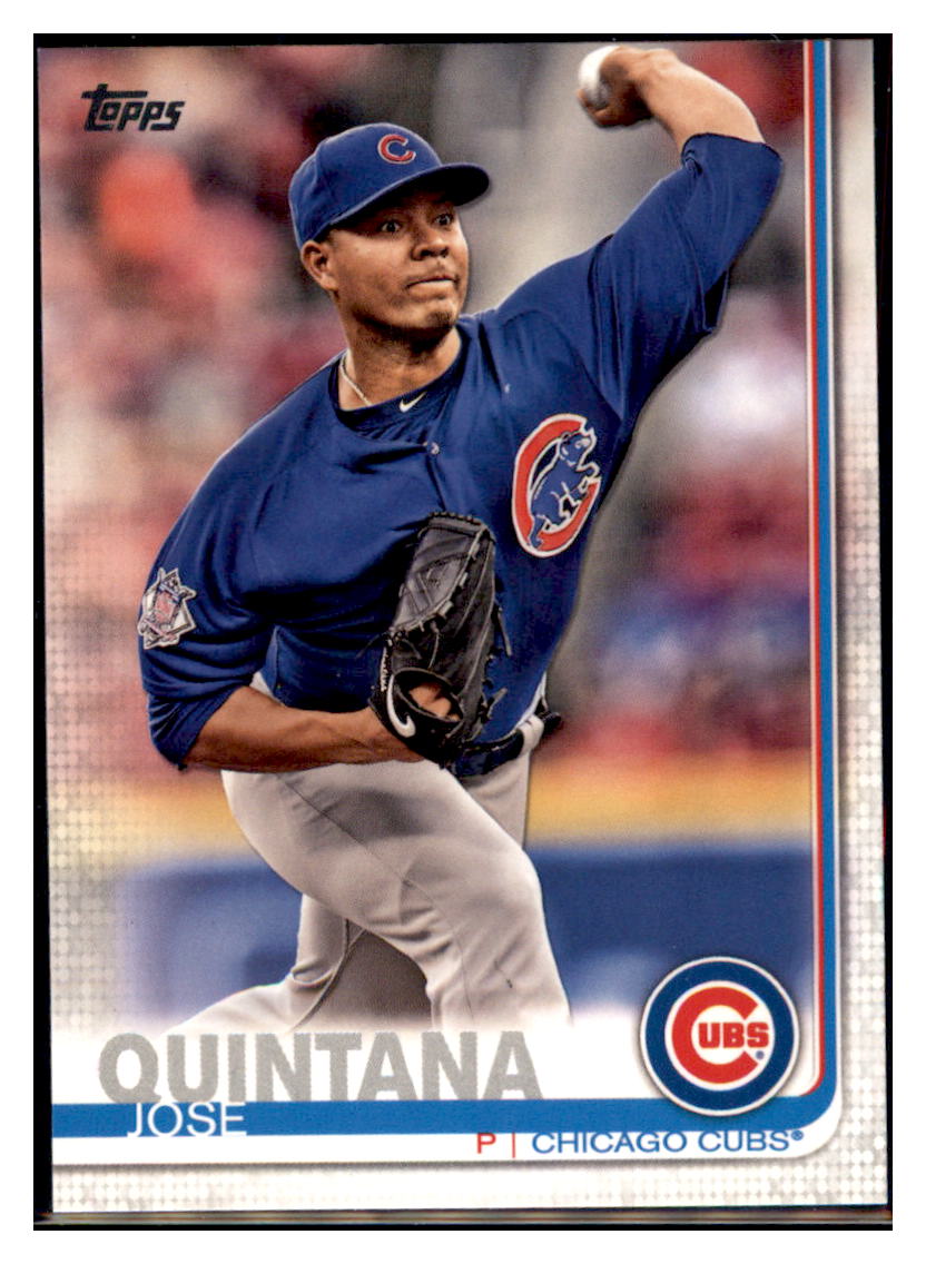 2019 Topps Jose Quintana
 All-Star Game Chicago Cubs Baseball Card NMBU1 simple Xclusive Collectibles   
