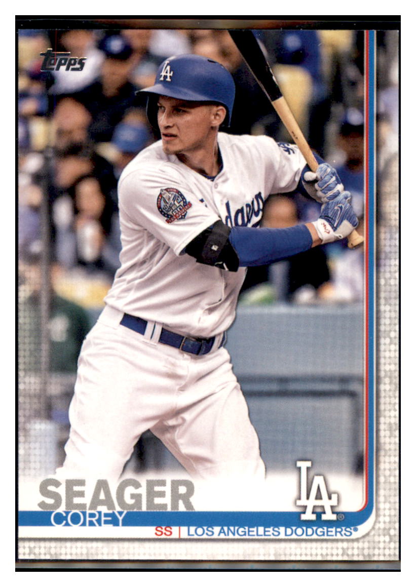 2019 Topps Corey Seager Los Angeles Dodgers Baseball Card NMBU1 simple Xclusive Collectibles   