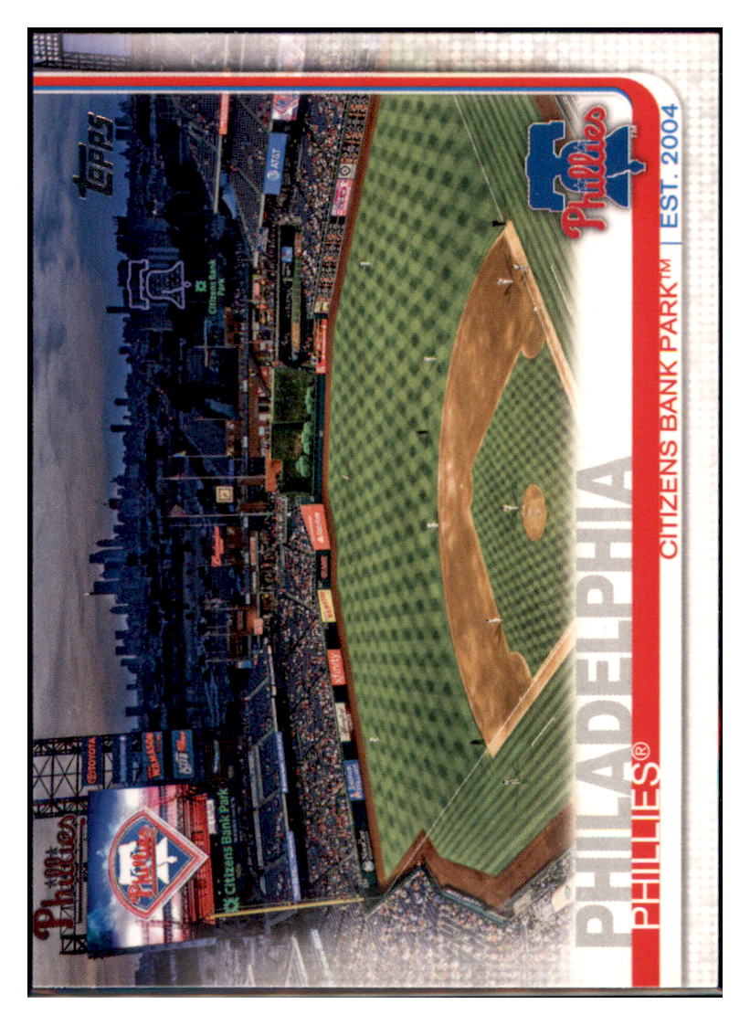2019 Topps Citizens Bank
 Park 150th Anniversary STAD, TC Philadelphia Phillies Baseball Card NMBU1 simple Xclusive Collectibles   