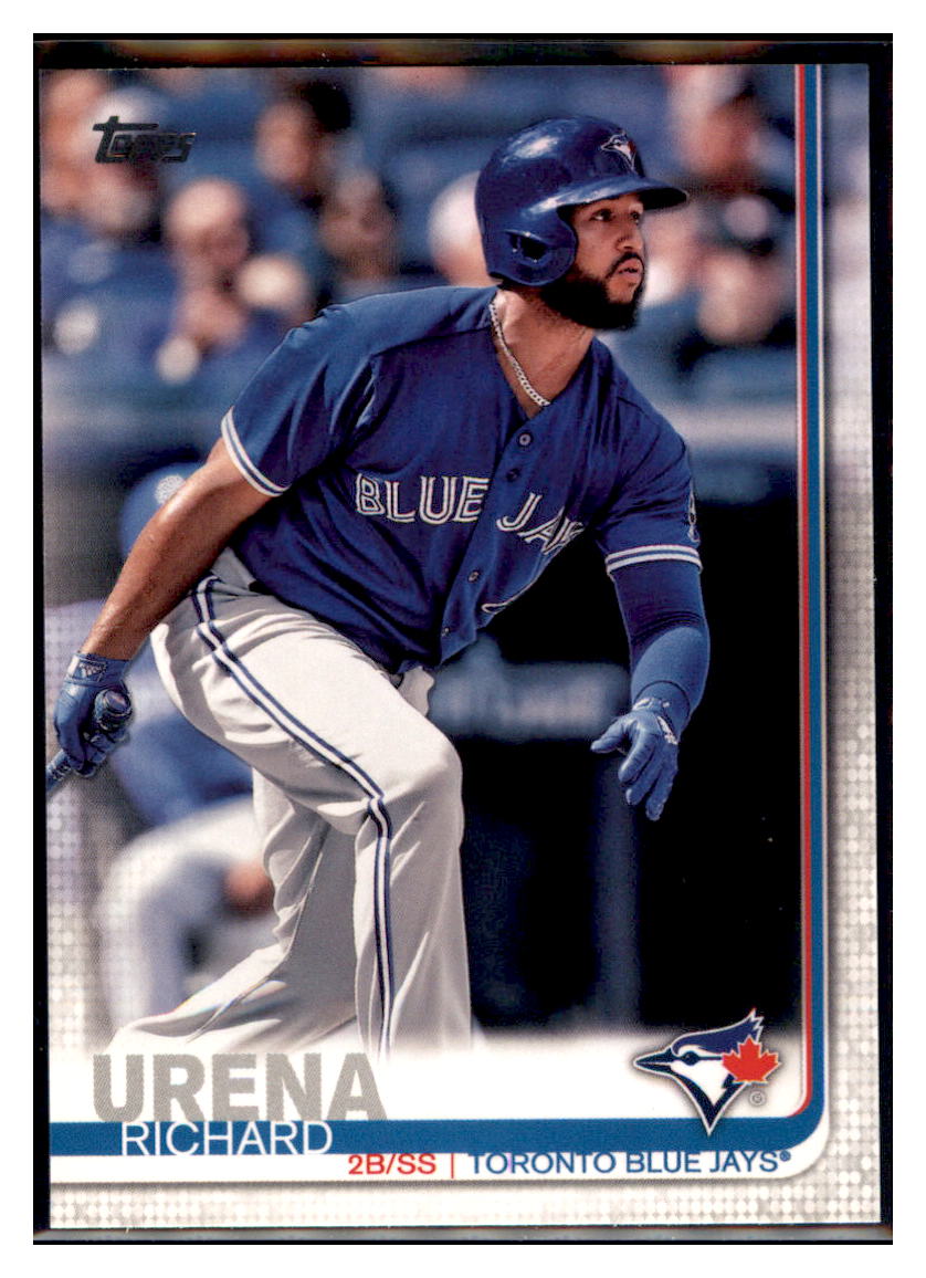 2019 Topps Richard
 Urena Toronto Blue Jays Baseball Card NMBU1 simple Xclusive Collectibles   