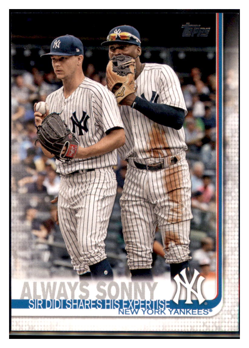 2019 Topps Always Sonny CL
 150th Anniversary New York Yankees Baseball Card NMBU1 simple Xclusive Collectibles   