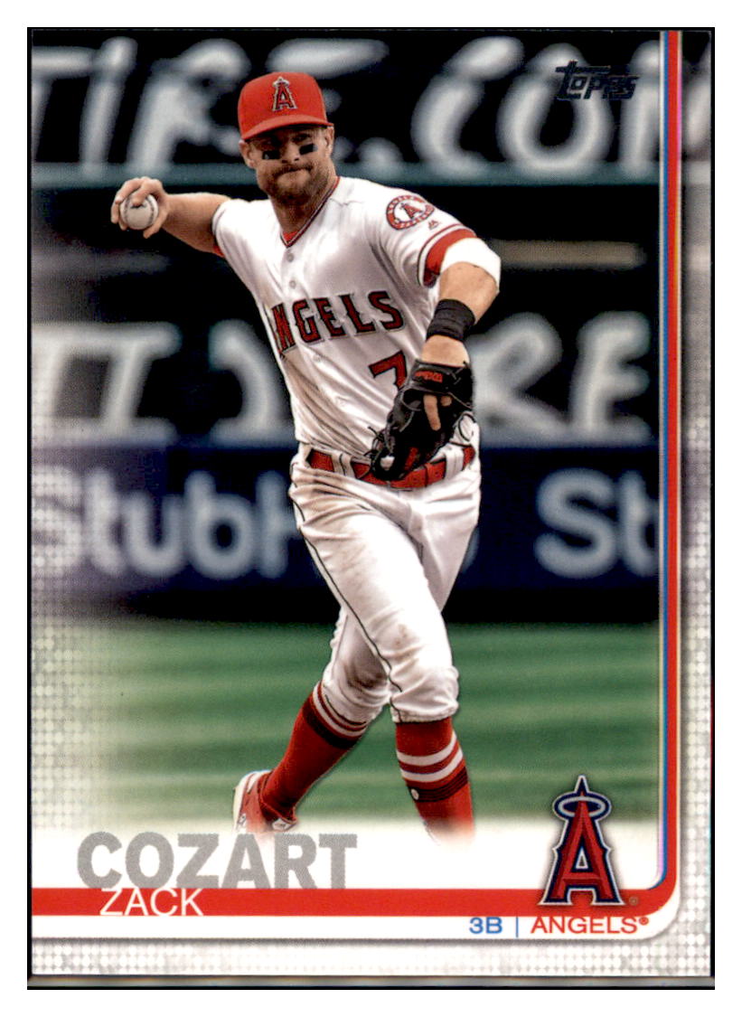 2019 Topps Zack Cozart Los Angeles Angels Baseball Card NMBU1 simple Xclusive Collectibles   