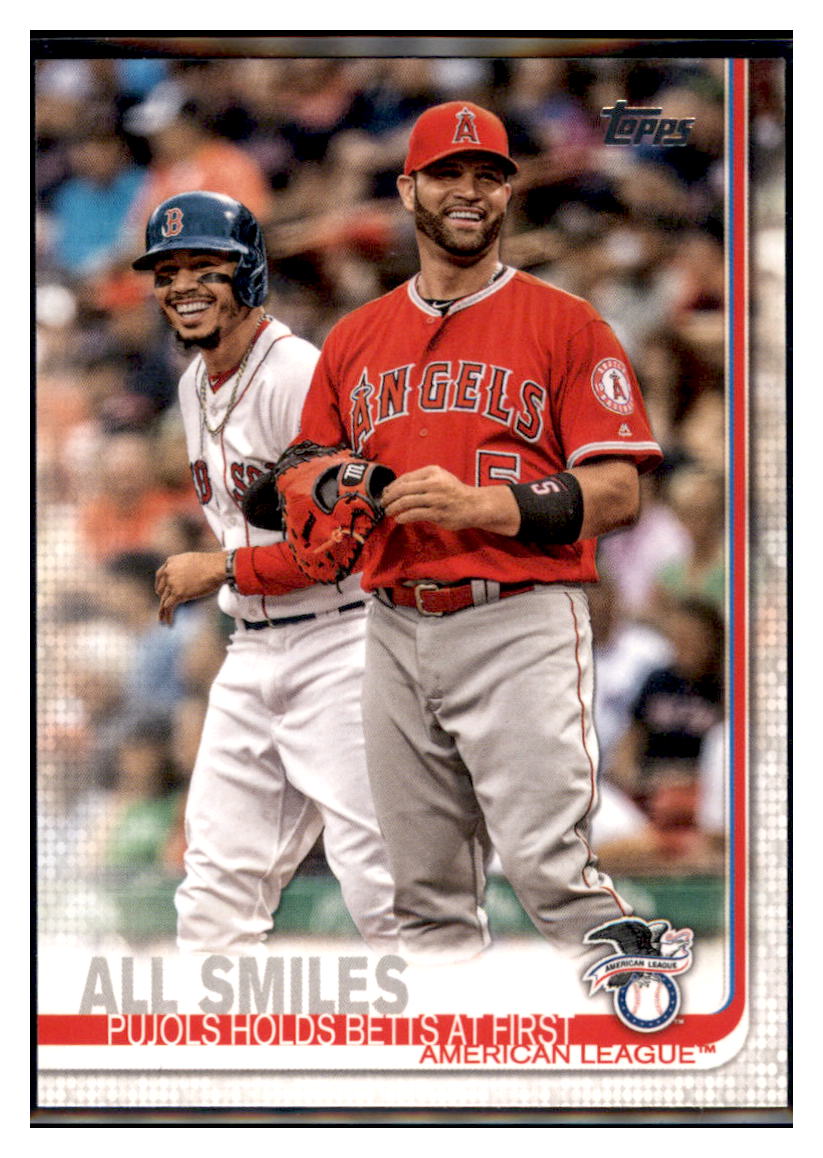 2019 Topps All Smiles CL,
 CPC Los Angeles Angels / Boston Red Sox Baseball Card NMBU1 simple Xclusive Collectibles   