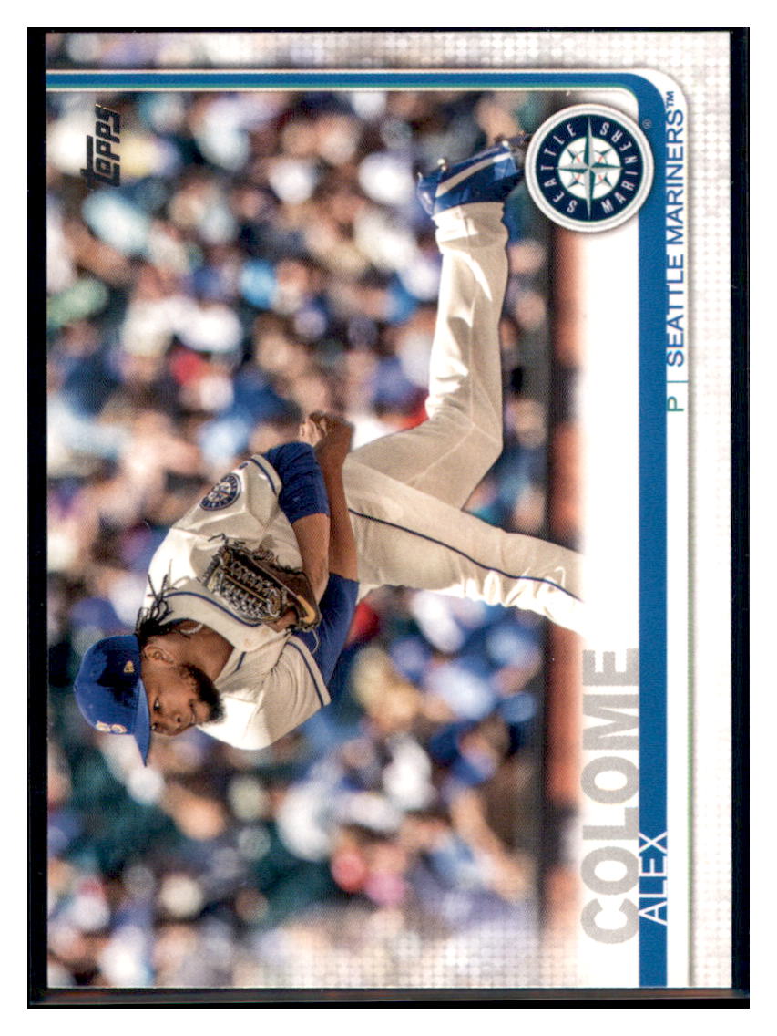 2019 Topps Alex Colome Seattle Mariners Baseball Card NMBU1_1c simple Xclusive Collectibles   