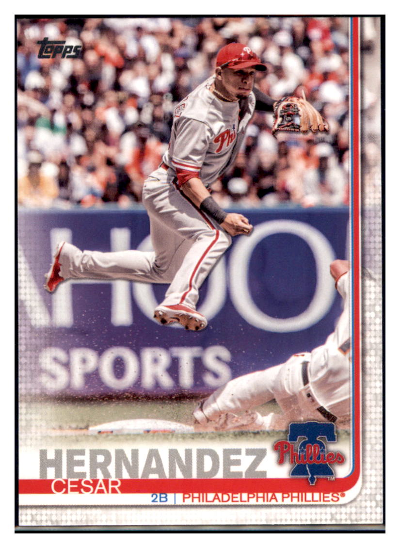 2019 Topps Cesar
 Hernandez Philadelphia Phillies Baseball Card NMBU1_1a simple Xclusive Collectibles   
