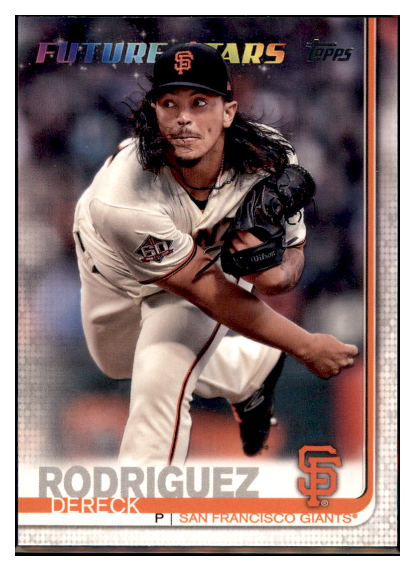 2019 Topps Dereck
 Rodriguez FS San Francisco Giants Baseball Card NMBU1 simple Xclusive Collectibles   