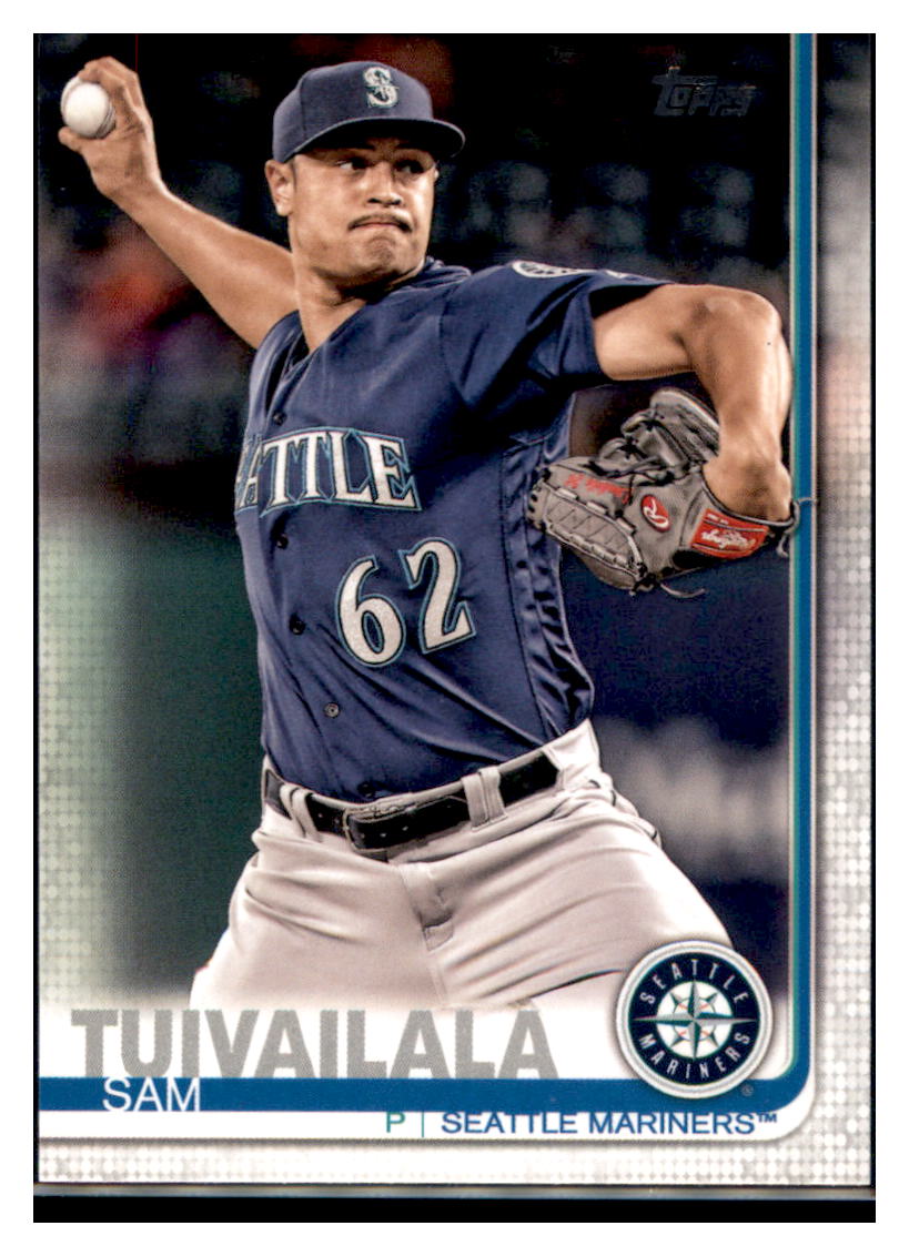 2019 Topps Sam Tuivailala Seattle Mariners Baseball Card NMBU1 simple Xclusive Collectibles   