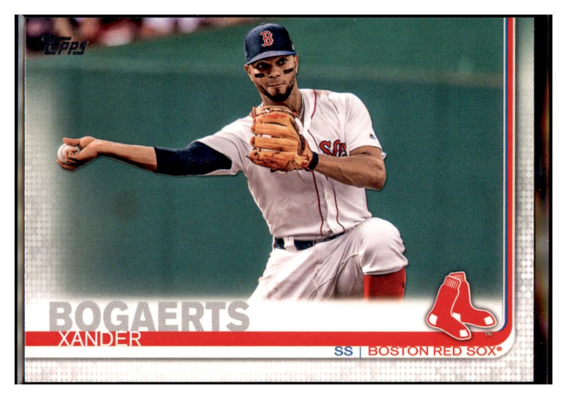 2019 Topps Xander
 Bogaerts Boston Red Sox Baseball Card NMBU1_1a simple Xclusive Collectibles   