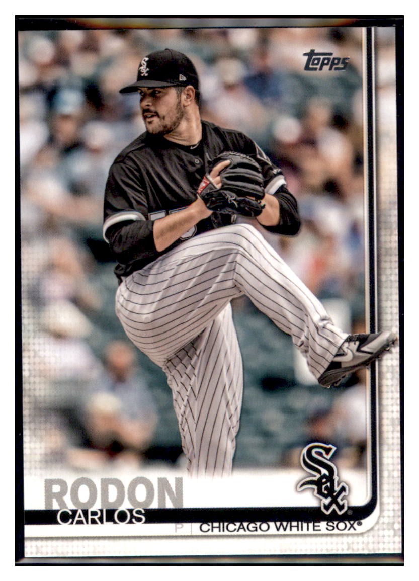 2019 Topps Carlos Rodon Chicago White Sox Baseball Card NMBU1 simple Xclusive Collectibles   
