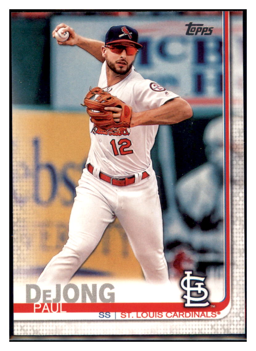 2019 Topps Paul DeJong St. Louis Cardinals Baseball Card NMBU1_1a simple Xclusive Collectibles   