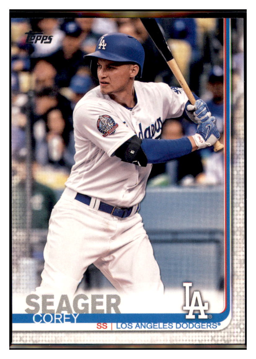 2019 Topps Corey Seager Los Angeles Dodgers Baseball Card NMBU1_1a simple Xclusive Collectibles   