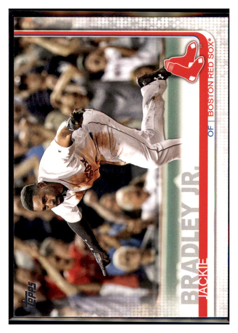 2019 Topps Jackie Bradley
 Jr. Boston Red Sox Baseball Card NMBU1 simple Xclusive Collectibles   