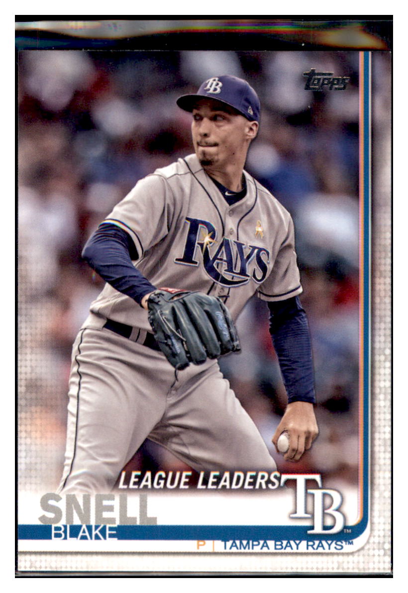 2019 Topps Blake Snell
 All-Star Game LL Tampa Bay Rays Baseball Card NMBU1_1a simple Xclusive Collectibles   
