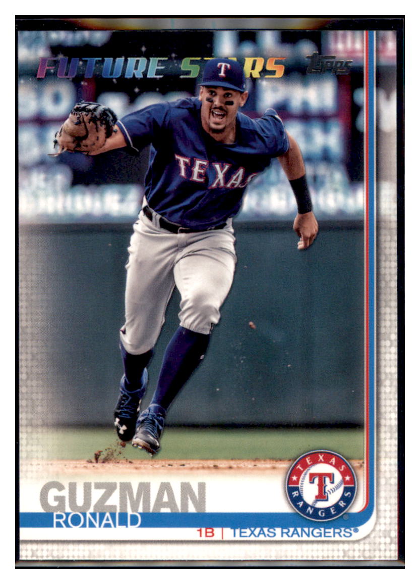 2019 Topps Ronald
 Guzman FS Texas Rangers Baseball Card NMBU1 simple Xclusive Collectibles   