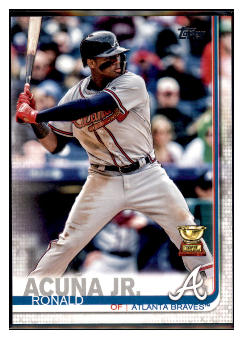 2019 Topps Ronald AcunÃ Jr. All Star Rookie Cup Atlanta Braves Baseball Card NMBU1 simple Xclusive Collectibles   