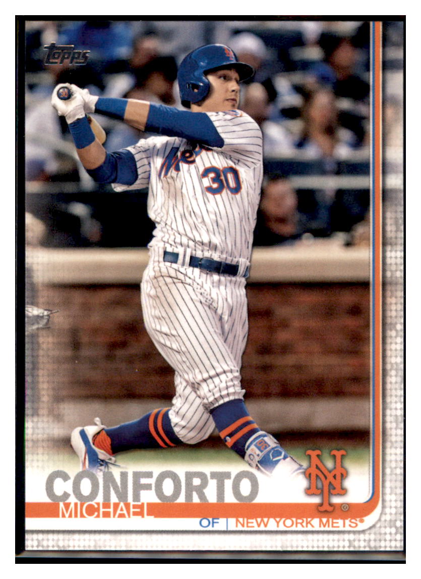 2019 Topps Michael
  Conforto   New York Mets Baseball Card
  NMBU3_1b simple Xclusive Collectibles   